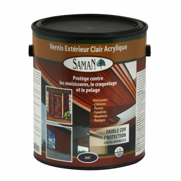 Waterbased exterior varnish - SamaN USA